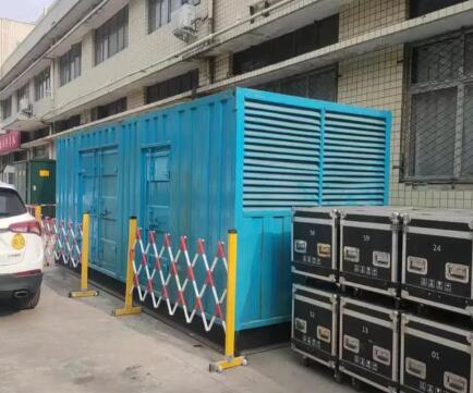 龙文静音发电机租赁